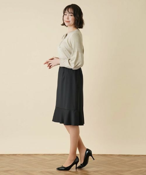 Leilian PLUS HOUSE / レリアンプラスハウス ニット・セーター | ラメニットプルオーバー | 詳細12