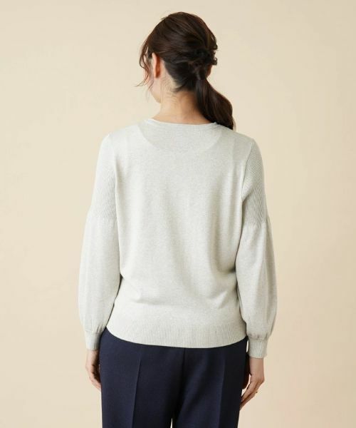 Leilian PLUS HOUSE / レリアンプラスハウス ニット・セーター | ラメニットプルオーバー | 詳細6