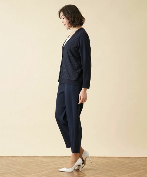 Leilian PLUS HOUSE / レリアンプラスハウス カーディガン・ボレロ | Vネックニットカーディガン | 詳細12