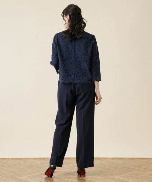 Leilian PLUS HOUSE / レリアンプラスハウス その他パンツ | 【店頭人気】ストレッチフルレングスパンツ | 詳細10