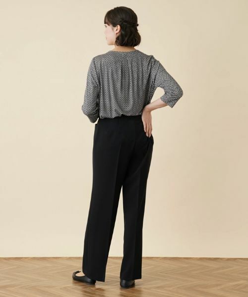 Leilian PLUS HOUSE / レリアンプラスハウス その他パンツ | 【店頭人気】ストレッチフルレングスパンツ | 詳細3