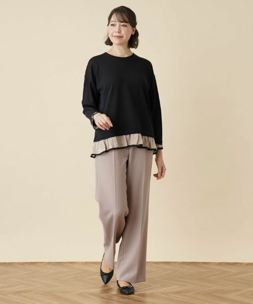 Leilian PLUS HOUSE / レリアンプラスハウス その他パンツ | 【店頭人気】ストレッチフルレングスパンツ | 詳細5