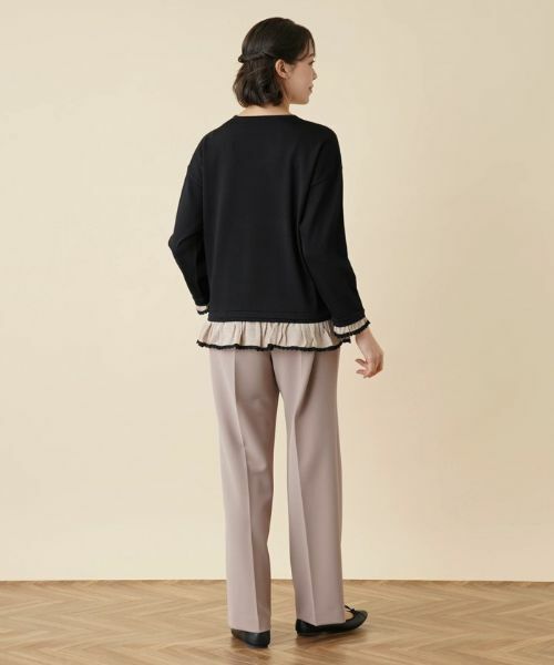 Leilian PLUS HOUSE / レリアンプラスハウス その他パンツ | 【店頭人気】ストレッチフルレングスパンツ | 詳細7