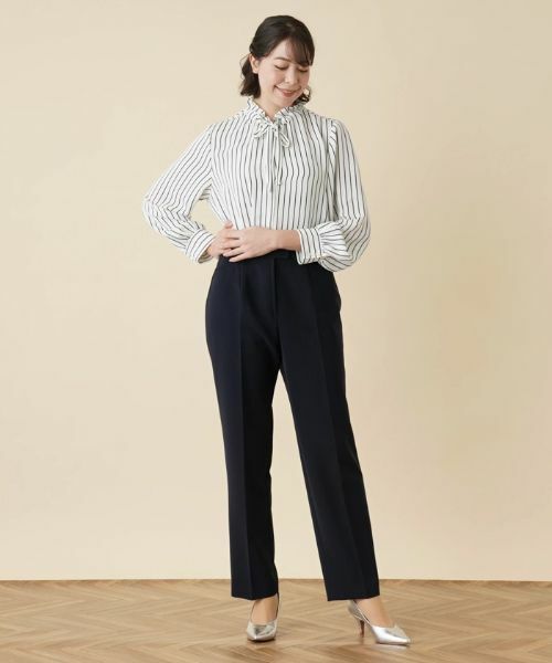 Leilian PLUS HOUSE / レリアンプラスハウス その他パンツ | 【店舗人気】センタープレスストレートパンツ | 詳細14