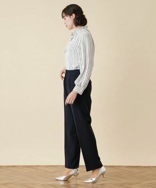 Leilian PLUS HOUSE / レリアンプラスハウス その他パンツ | 【店舗人気】センタープレスストレートパンツ | 詳細15