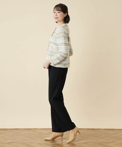 Leilian PLUS HOUSE / レリアンプラスハウス その他パンツ | 【店舗人気】センタープレスストレートパンツ | 詳細21