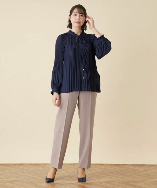 Leilian PLUS HOUSE / レリアンプラスハウス その他パンツ | 【店舗人気】センタープレスストレートパンツ | 詳細23