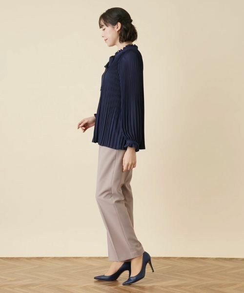 Leilian PLUS HOUSE / レリアンプラスハウス その他パンツ | 【店舗人気】センタープレスストレートパンツ | 詳細24