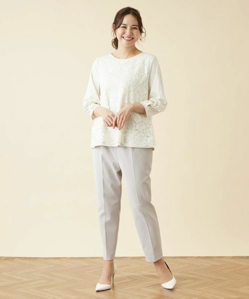 Leilian PLUS HOUSE / レリアンプラスハウス その他パンツ | 【店舗人気】クロップドパンツ | 詳細13