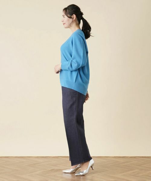 Leilian PLUS HOUSE / レリアンプラスハウス ニット・セーター | 【店舗人気】Vネックニットプルオーバー | 詳細13