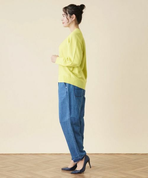 Leilian PLUS HOUSE / レリアンプラスハウス ニット・セーター | 【店舗人気】Vネックニットプルオーバー | 詳細2