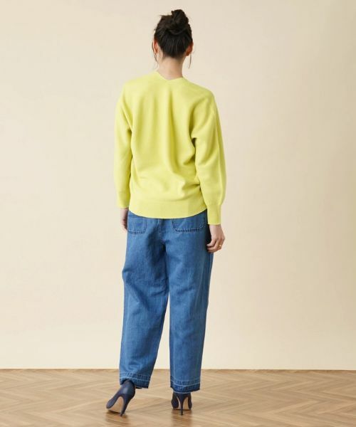 Leilian PLUS HOUSE / レリアンプラスハウス ニット・セーター | 【店舗人気】Vネックニットプルオーバー | 詳細3