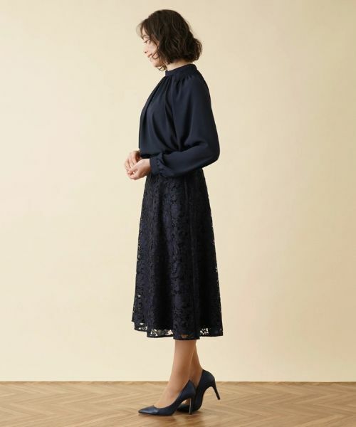 Leilian PLUS HOUSE / レリアンプラスハウス シャツ・ブラウス | ギャザーオーバーブラウス | 詳細2