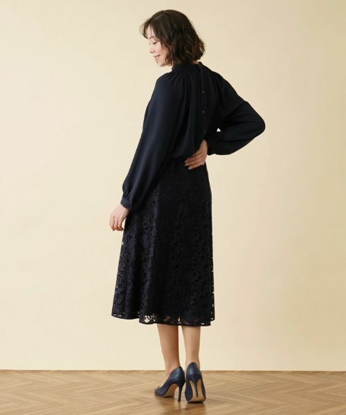 Leilian PLUS HOUSE / レリアンプラスハウス シャツ・ブラウス | ギャザーオーバーブラウス | 詳細3