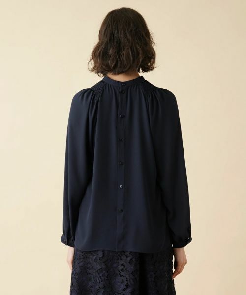 Leilian PLUS HOUSE / レリアンプラスハウス シャツ・ブラウス | ギャザーオーバーブラウス | 詳細6