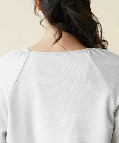 Leilian PLUS HOUSE / レリアンプラスハウス カットソー | ボートネックラグランカットソー | 詳細8
