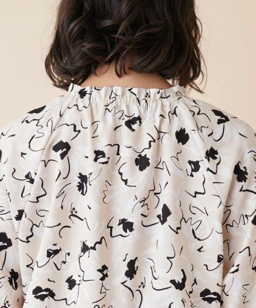 Leilian PLUS HOUSE / レリアンプラスハウス シャツ・ブラウス | 【セレモニー】【セットアップ対応商品】洗えるスモックブラウス | 詳細8
