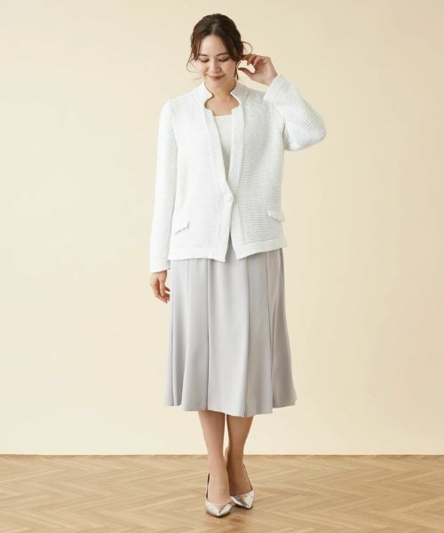 Leilian PLUS HOUSE / レリアンプラスハウス ミニ・ひざ丈スカート | ボックスプリーツミディスカート | 詳細11