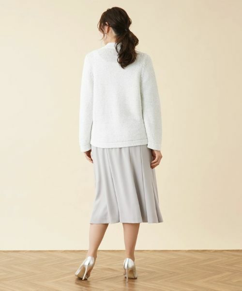 Leilian PLUS HOUSE / レリアンプラスハウス ミニ・ひざ丈スカート | ボックスプリーツミディスカート | 詳細13