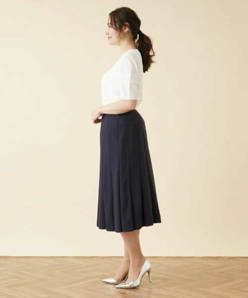 Leilian PLUS HOUSE / レリアンプラスハウス ミニ・ひざ丈スカート | ボックスプリーツミディスカート | 詳細18
