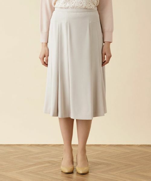 Leilian PLUS HOUSE / レリアンプラスハウス ミニ・ひざ丈スカート | ボックスプリーツミディスカート | 詳細4