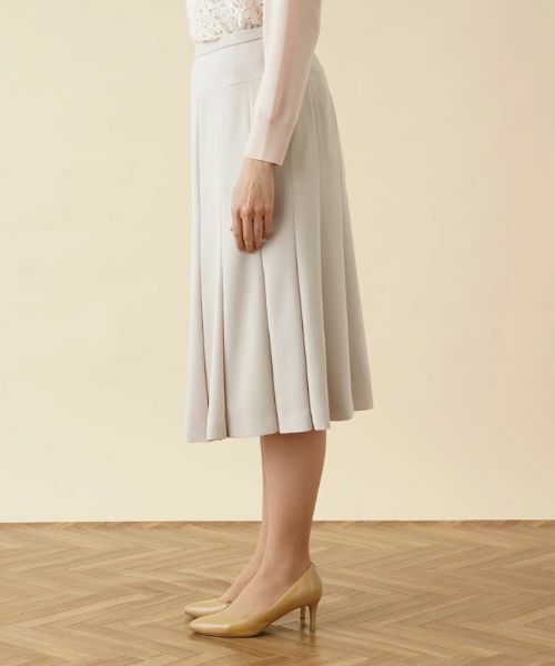 Leilian PLUS HOUSE / レリアンプラスハウス ミニ・ひざ丈スカート | ボックスプリーツミディスカート | 詳細5