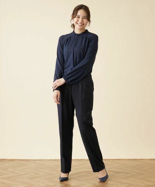 Leilian PLUS HOUSE / レリアンプラスハウス その他パンツ | センタープレスパンツ | 詳細11