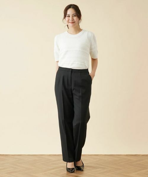 Leilian PLUS HOUSE / レリアンプラスハウス その他パンツ | センタープレスパンツ | 詳細14