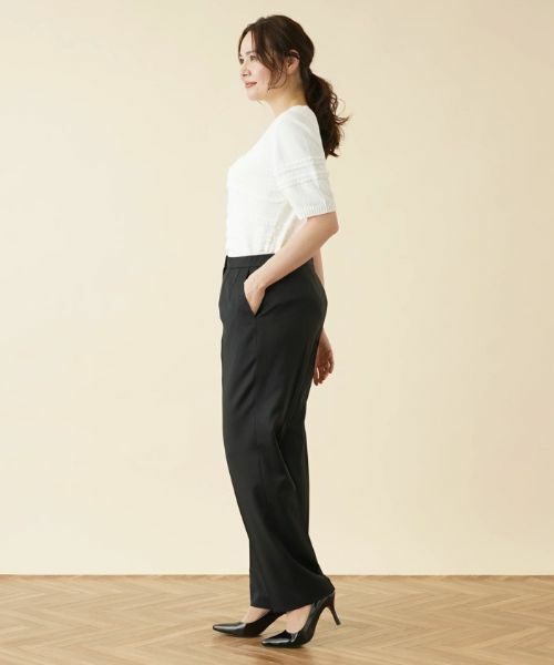 Leilian PLUS HOUSE / レリアンプラスハウス その他パンツ | センタープレスパンツ | 詳細15