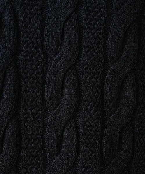 Leilian PLUS HOUSE / レリアンプラスハウス テーラードジャケット | ケーブル編みVネックニットベスト【プラス企画】 | 詳細12