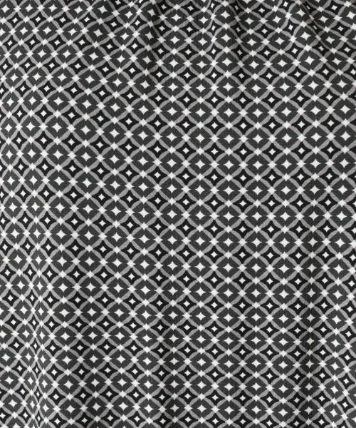 Leilian PLUS HOUSE / レリアンプラスハウス カットソー | 幾何学柄ギャザーブラウス【プラス企画】 | 詳細10