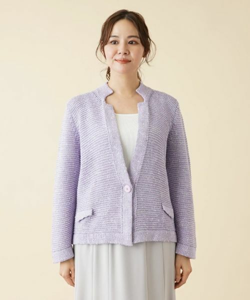 Leilian PLUS HOUSE / レリアンプラスハウス カーディガン・ボレロ | ショートカーディガン | 詳細7