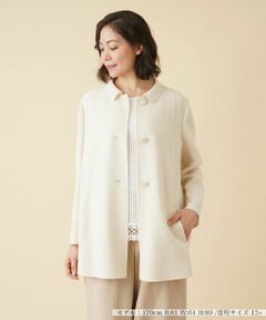 Leilian PLUS HOUSE / レリアンプラスハウス テーラードジャケット | ステンカラージャケット