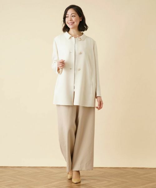 Leilian PLUS HOUSE / レリアンプラスハウス テーラードジャケット | ステンカラージャケット | 詳細1