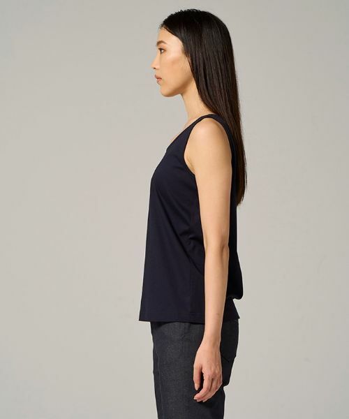 Leilian PLUS HOUSE / レリアンプラスハウス カットソー | スーピマコットンタンクトップ | 詳細5