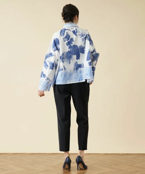 Leilian PLUS HOUSE / レリアンプラスハウス シャツ・ブラウス | プリントブラウス | 詳細3