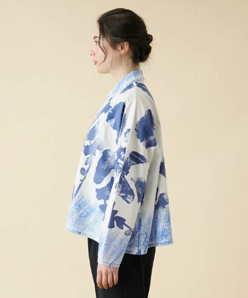 Leilian PLUS HOUSE / レリアンプラスハウス シャツ・ブラウス | プリントブラウス | 詳細5