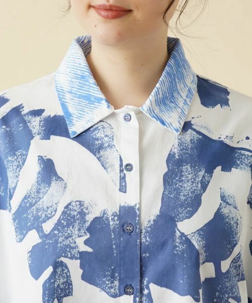 Leilian PLUS HOUSE / レリアンプラスハウス シャツ・ブラウス | プリントブラウス | 詳細7