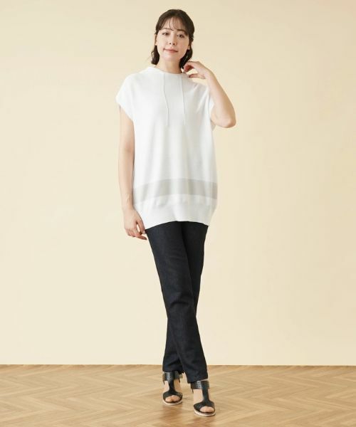 Leilian PLUS HOUSE / レリアンプラスハウス ニット・セーター | フード付きニットプルオーバー【LE TRICOT PERUGIA】 | 詳細11