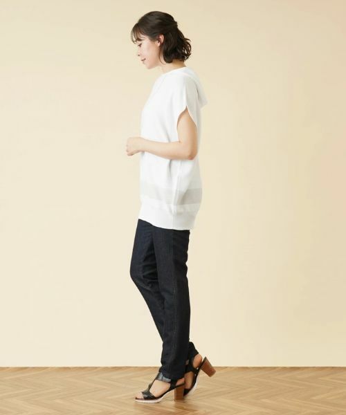 Leilian PLUS HOUSE / レリアンプラスハウス ニット・セーター | フード付きニットプルオーバー【LE TRICOT PERUGIA】 | 詳細12