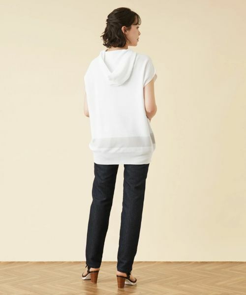 Leilian PLUS HOUSE / レリアンプラスハウス ニット・セーター | フード付きニットプルオーバー【LE TRICOT PERUGIA】 | 詳細13