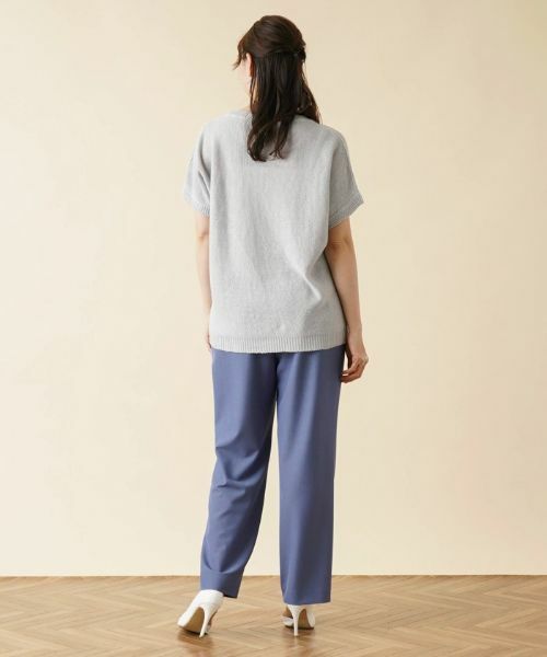 Leilian PLUS HOUSE / レリアンプラスハウス ニット・セーター | スパンコール透かし編みニット【LE TRICOT PERUGIA】 | 詳細13