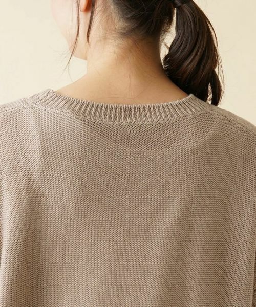 Leilian PLUS HOUSE / レリアンプラスハウス ニット・セーター | スパンコール透かし編みニット【LE TRICOT PERUGIA】 | 詳細8