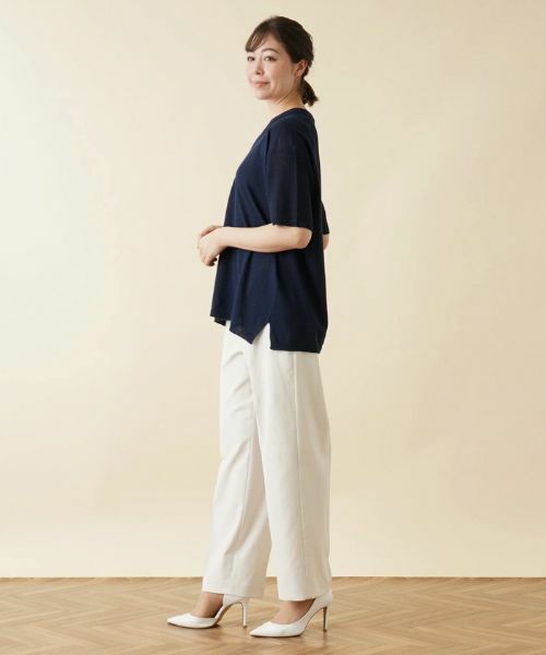 Leilian PLUS HOUSE / レリアンプラスハウス ニット・セーター | Vネックニットセーター | 詳細2