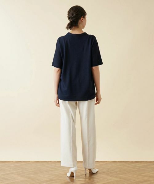 Leilian PLUS HOUSE / レリアンプラスハウス ニット・セーター | Vネックニットセーター | 詳細3