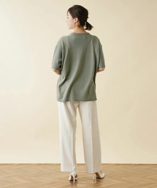 Leilian PLUS HOUSE / レリアンプラスハウス ニット・セーター | Vネックニットセーター | 詳細6