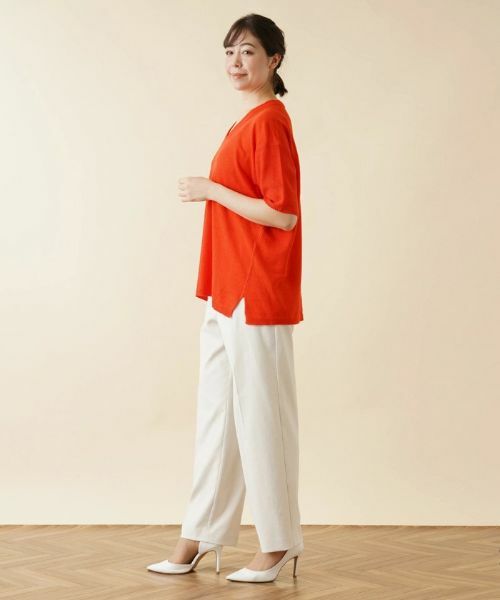 Leilian PLUS HOUSE / レリアンプラスハウス ニット・セーター | Vネックニットセーター | 詳細8