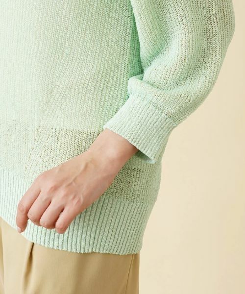 Leilian PLUS HOUSE / レリアンプラスハウス ニット・セーター | サマーニット | 詳細25