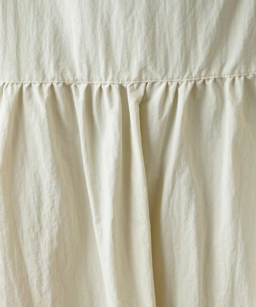 Leilian PLUS HOUSE / レリアンプラスハウス ミニ・ひざ丈スカート | 洗えるギャザー切り替えロングスカート【my Perfect wardrobe】 | 詳細10