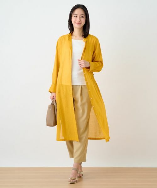 Leilian PLUS HOUSE / レリアンプラスハウス シャツ・ブラウス | 洗えるシャツワンピース【my perfect wardrobe】 | 詳細11